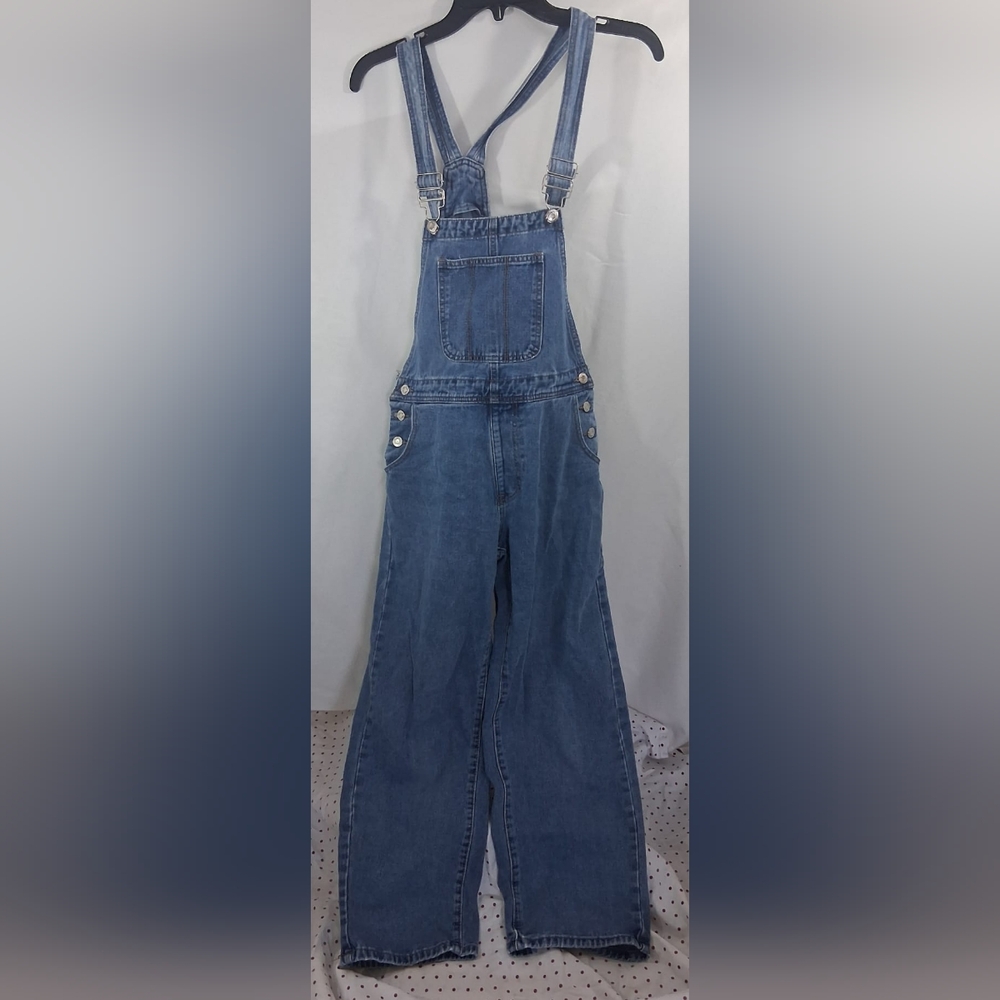 Women's Blue Denim Overalls